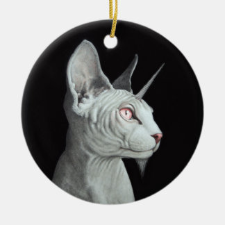 前向きが- Unikittyあって下さい セラミックオーナメント