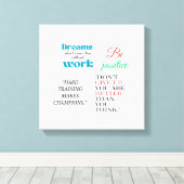 前向きす キャンバスプリント (インサイチュ (ウッドフロア))