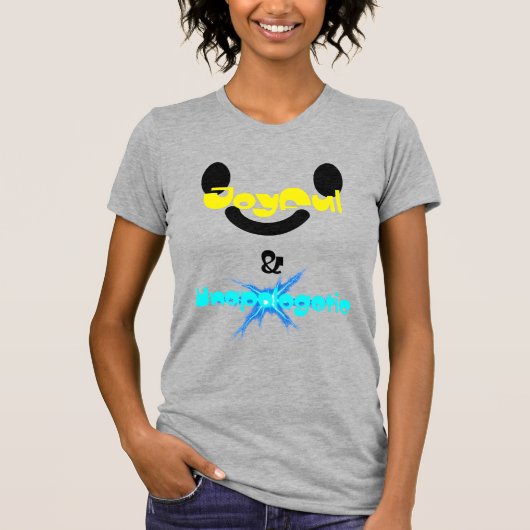 前向きでポジティブなTシャツ Tシャツ (正面)