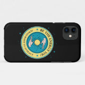 前向きなエネルギー動機メッセージ Case-Mate iPhoneケース (裏面(横))