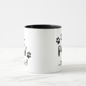 前向きなネコ好き マグカップ (中央)