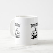 前向きなパウのマグカップ コーヒーマグカップ (正面左)