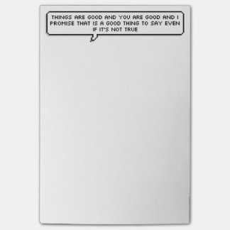 前向きなポスト・イットのパッド ポストイット