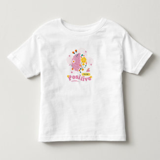 前向きなママ・パパと赤ちゃん トドラーTシャツ