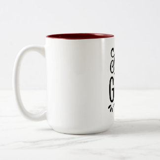前向きなモチベーションをくれるコーヒーマグカップ ツートーンマグカップ