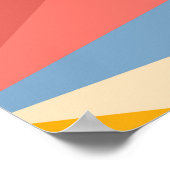 前向きな姿勢を貫く ポスター (角)