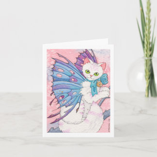 前向きな展望のnotecard カード
