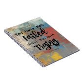 前向きな引用文のノートジャーナル ノートブック (右側)