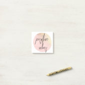 前向きな感情のポスト・イット ポストイット (デスク上)