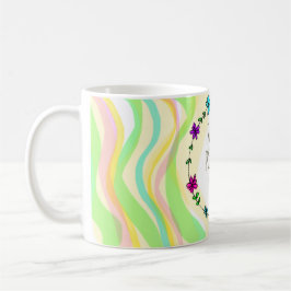 前向きな感情を放射して下さい コーヒーマグカップ