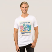 前向きな未来を創造せよ トライブレンドＴシャツ (正面全面)