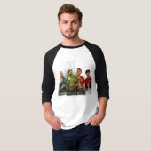 前向きな未来を創造せよ Tシャツ (正面フル)