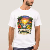 前向きな未来を創造せよ Tシャツ (正面)