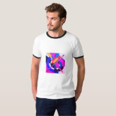 前向きな未来を創造せよ Tシャツ (正面フル)