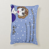 前向きな枕-空気の魔法 アクセントクッション (裏面(縦))