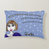 前向きな枕-空気の魔法 アクセントクッション (裏面)