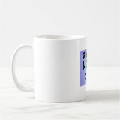 前向きな気持ちだけ コーヒーマグカップ (左)