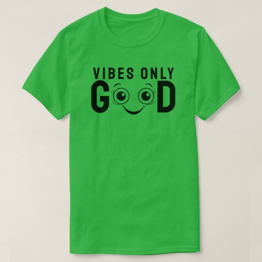 前向きな気持ちだけ Tシャツ (デザイン正面)
