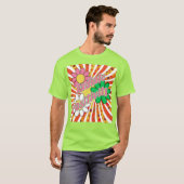 前向きな気持ちを周りに伝えて Tシャツ (正面フル)