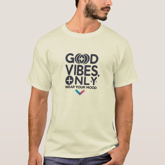 前向きな気持ちを身に着けて | Wear Your Mood Tシャツ (正面)