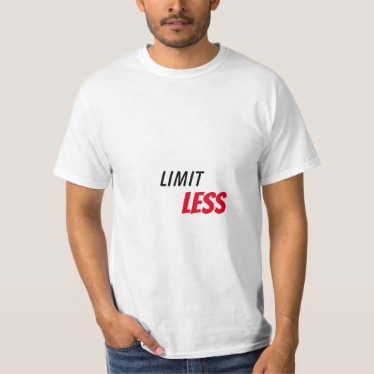 前向きな気持ち 無限のポジティブさ Tシャツ (正面)