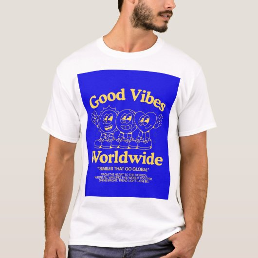前向きな気持ちTシャツ Tシャツ (正面)