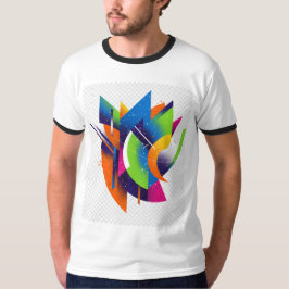 前向きな考え方で未来を創造しよう Tシャツ
