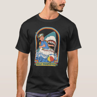 前向きにいこう 友達 Tシャツ