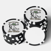 前向きにネコ ポーカーチップ (積み重ね)