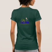 前向きに生きよう インスピレーション  Tシャツ (裏面)