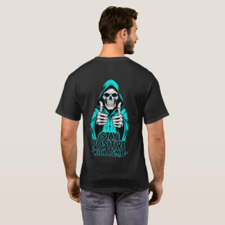 前向きに生きる – 励ましのモチベーション Tシャツ