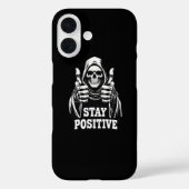 前向きに生きる Case-Mate iPhoneケース (裏面)