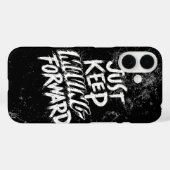 前向きに進もう モチベーションフレーズ カスケース! Case-Mate iPhoneケース (裏面 (横))
