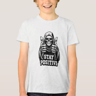 前向きに トライブレンドＴシャツ
