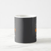 前向きに！ポジティブを楽しむ数学者 教師 ギフト コーヒーマグカップ (中央)