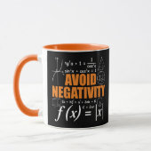 前向きに Funny Math 数学者 教師 マグカップ (左)