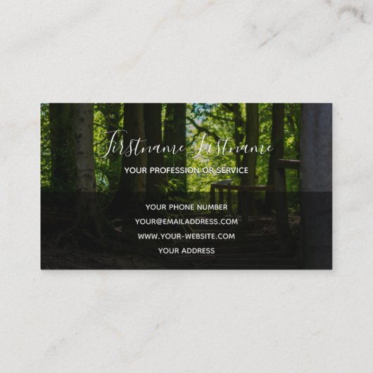 前向きやる気を起こさせる引用文 名刺 (裏面)