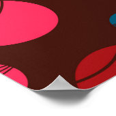 前向きよくはしゃぐ楽しモダンいカッコいい人 ポスター (角)