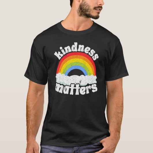 前向きアンチのいじめレインボースペード先生キンダン Tシャツ (正面)