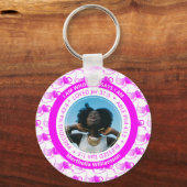 前向きキリスト教肯定 キーホルダー (正面)