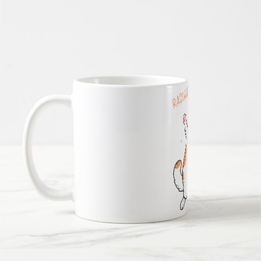前向きパウズ コーヒーマグカップ (左)