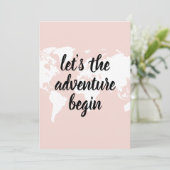 前向きピンクアドベンチャーの世界地図 シーズンカード (スタンド正面)