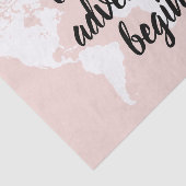 前向きピンクアドベンチャーの世界地図 薄葉紙 (詳細)