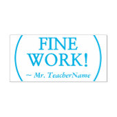 「前向き働素晴らしけ！」 インストラクタースタンプ セルフインキングスタンプ (デザイン)