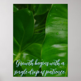 前向き勇気付けられるのカスタマイズ ポスター