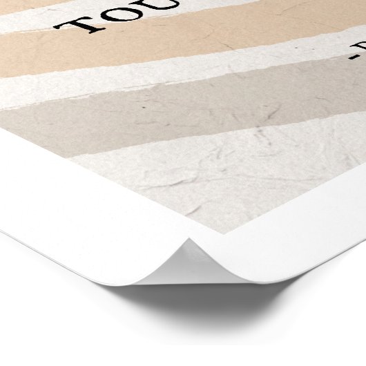 前向き勇気付けられるポスター ポスター (角)