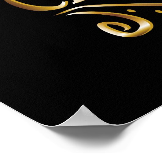 前向き変更やる気を起こさせる引用文 ポスター (角)