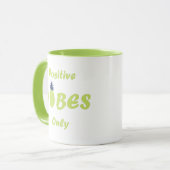 前向き夏の休日 マグカップ (正面左)