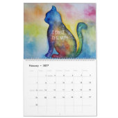 前向き年末年始 カレンダー (2月 2027)