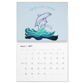 前向き年末年始 カレンダー (3月 2027)